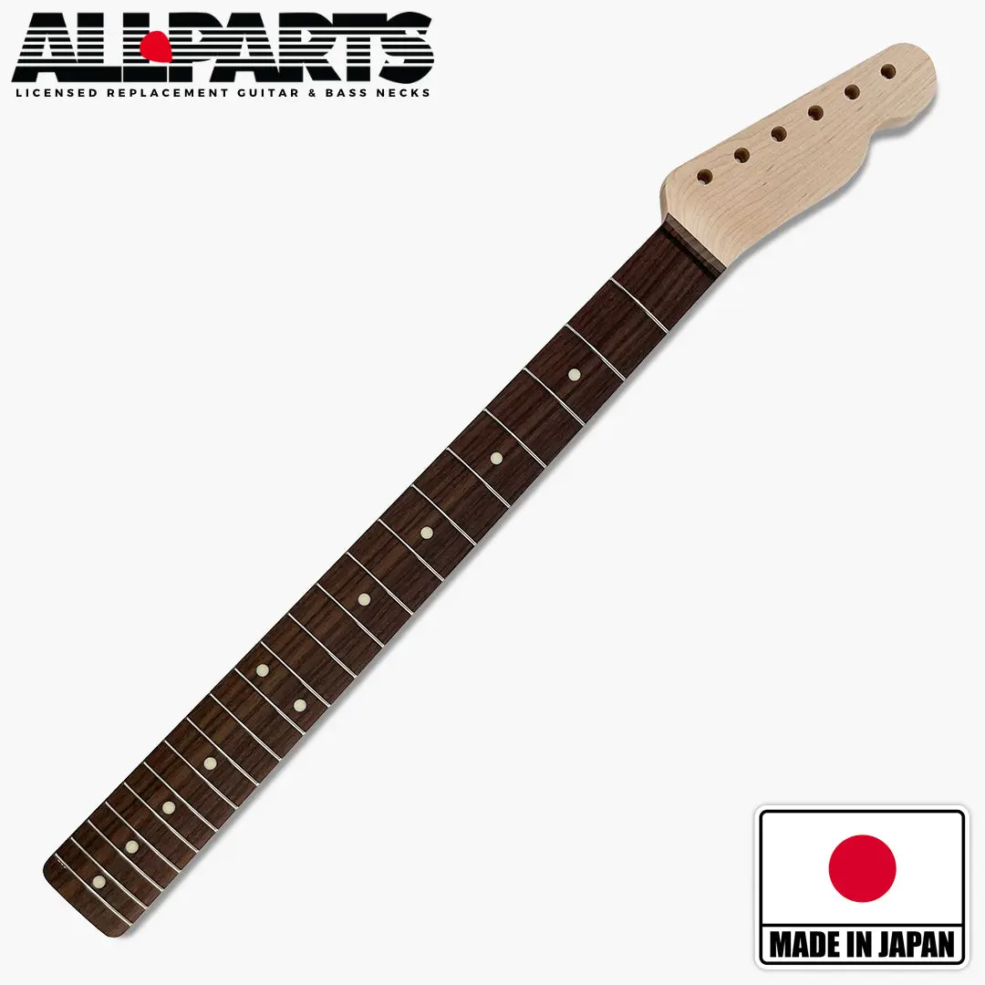 Allparts "Licensed by Fender®" Vintage Spray-Finished Guitar Replacement Neck for Telecaster®