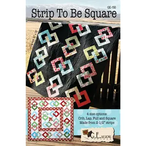 Strip To Be Square Quilt Pattern 150