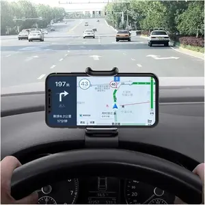 Universal, rotatable clip-on dashboard Cellphone Car Holder, suitable for most phones, simple and practical