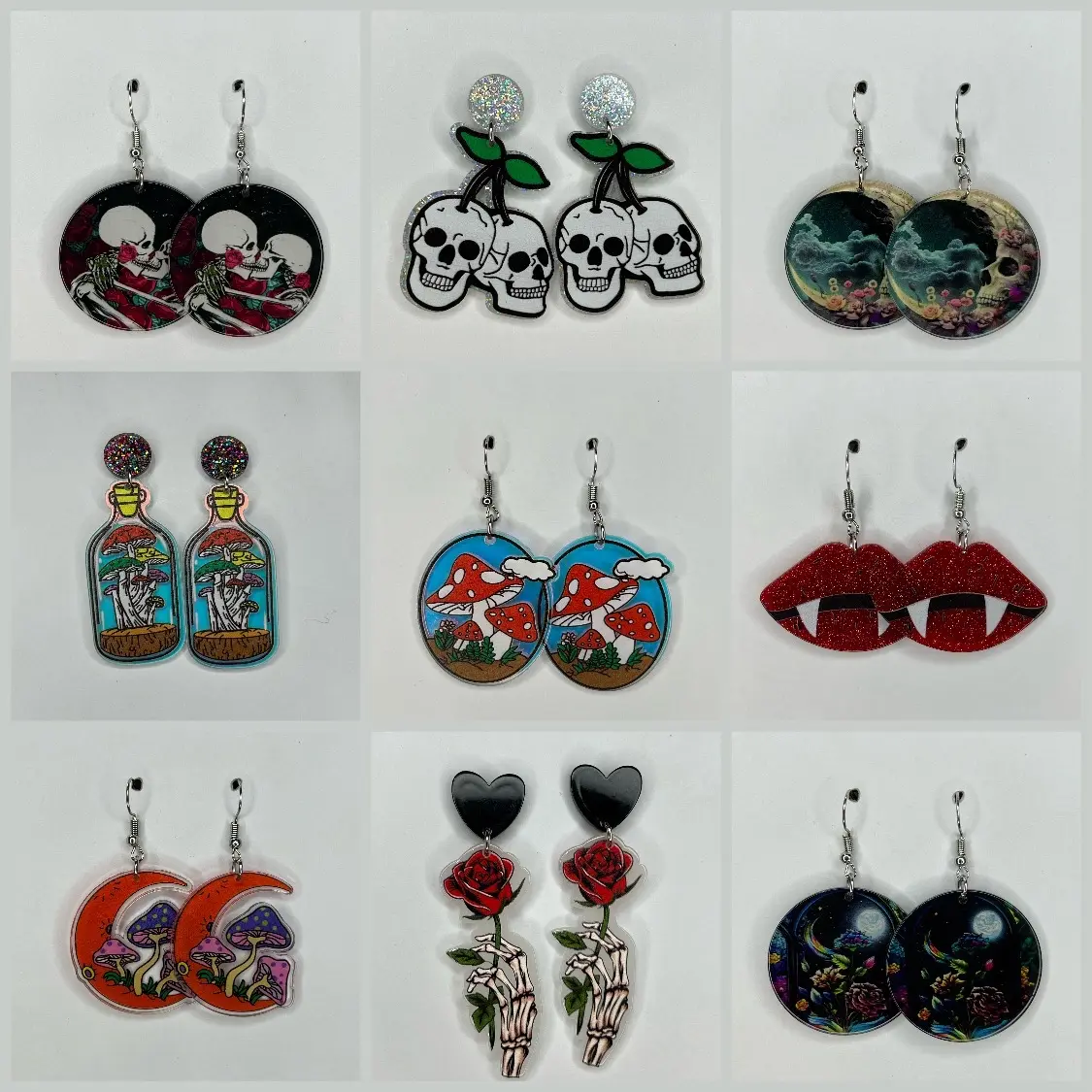 Goth Vibes Earrings