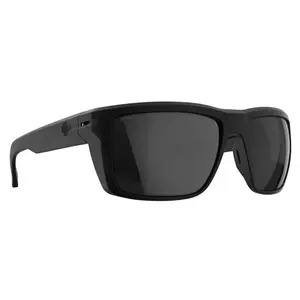 Spy Optic OVERHAUL XL Sunglasses - Soft Matte Black / Happy BOOST POLARIZED Black Mirror Lens
