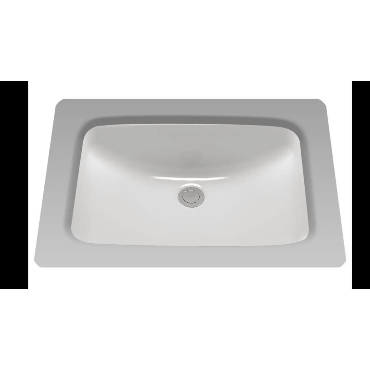 212 MAIN Modern Undermount Vitreous China Bathroom Sink (Model LT542G-01), Cotton White, Indoor-Use Indoor Furniture Sink, 30.36 lbs