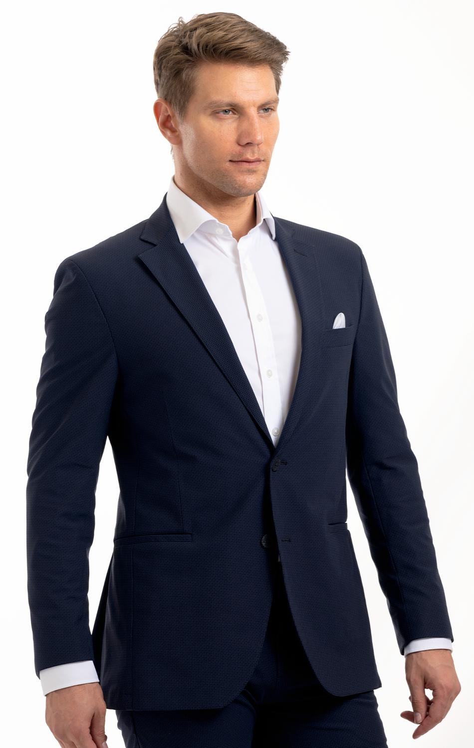 Performance Blazer // Navy Houndstooth Performance Blazer // Navy Houndstooth