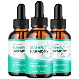 (3 Pack) Sugar Harmony Blood Support Drops Advanced Vitamin Supplement 90 Servs