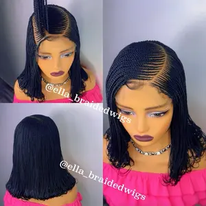 14inchBob Conrow Wig Closure Lace Front Wig