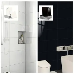 Self-adhesive ceiling tiles, 10/50 pieces, black and white marble wall sticker, PVC sticker, waterproof wallpaper, kitchen and bathroom tile, self-adhesive wall brick, foam anti-collision tiles, home decoration, home renovation.