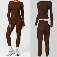 Long Sleeve Set - Chocolate Brown