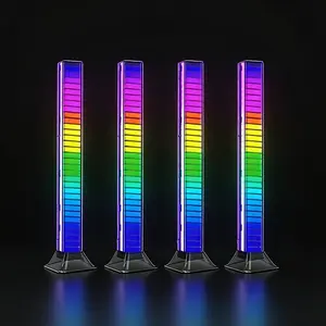 2026 3D Advanced LED Charging Pickup Light 4-Pack with Music-Sync Motion Function, Ideal for Fashion Enthusiasts & Gift Giving