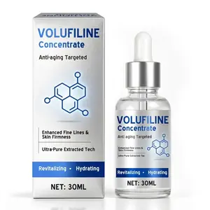 Volufiline Concentrate Anti-Aging Serum – Firming & Smoothing Treatment for Fine Lines & Sagging Skin – Ultra-Pure Botanical Extract with Centella Asiatica for Enhanced Elasticity – Revitalizing & Hydrating Formula – 30ml