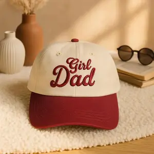 Embroidered Girl Dad Trucker Hat, Gift For New Dad Mom, Fathers Day Cap, Fathers Day Gift,Daddy Est, Gift For Dad, Baseball Hat Gift for Dad