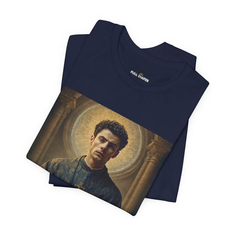 Saint Luigi Unisex Shirt 'He who saves his country does not violate any law' radical  resistance  shirt graphic tee shirts T-Shirt Tshirt