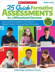 USED-25 Quick Formative Assessments for a Differentiated Classroom, 2nd Edition by Dodge, Judith (Paperback)