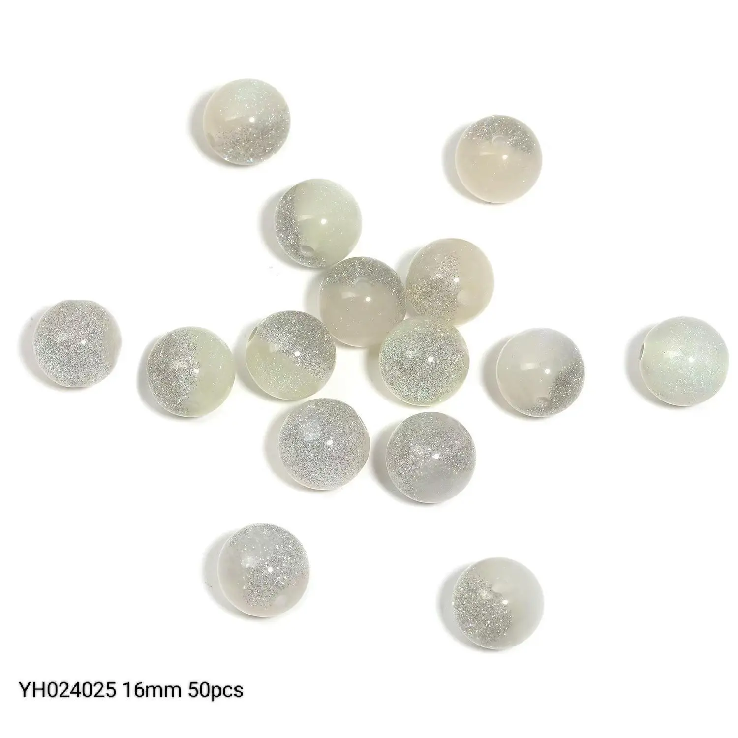 YH024025 16mm 50pcs Beads 