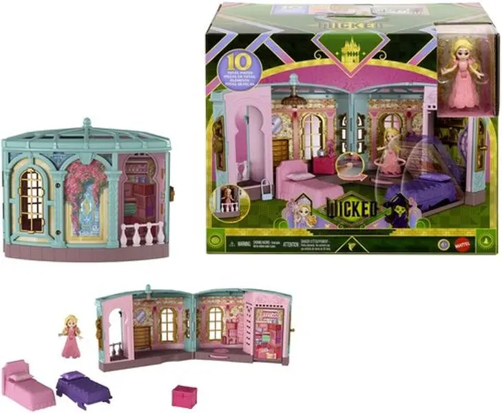 Wicked So Popular Dorm Playset with Small Doll (Collectors Box)  [COLLECTIBLES] Paper Doll