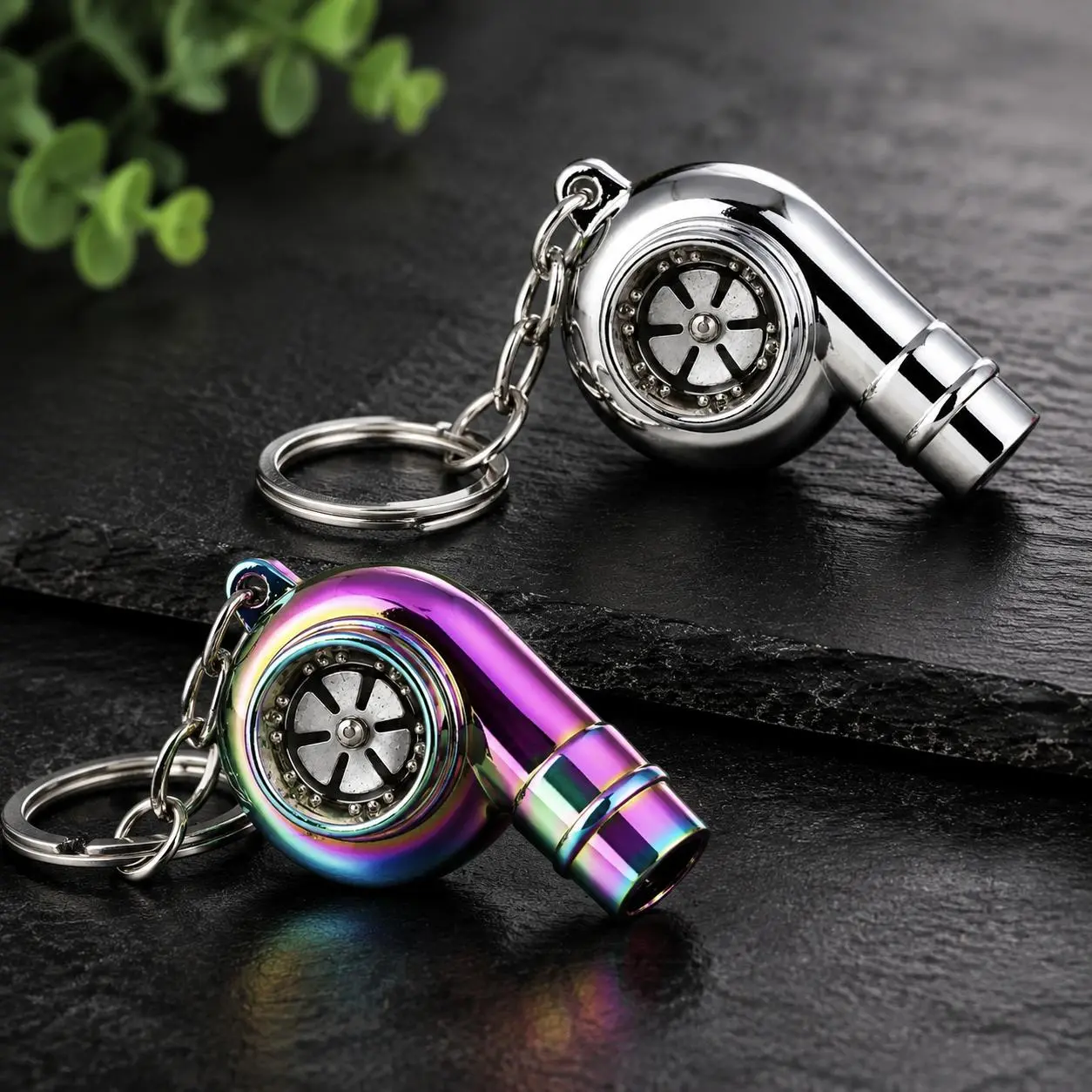Turbo Whistle Keychain - Mini Turbo Sound Key Ring, Fun Car-Inspired Accessory, Unique Party Gift for Auto Enthusiasts
