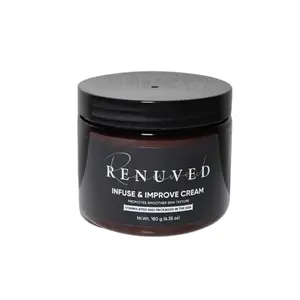 Renuved Infuse & Improve Cream 180g - Skin Repair Moisture Hydrating Moisturizer for Smoother Texture Nourishing & Moisturizing