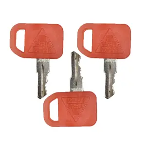 20/10/5/1PCS Excavator Heavy Duty Keys for AT195302 AR51481 600 Loaders Backhoe Tractor Heavy Equipment Key
