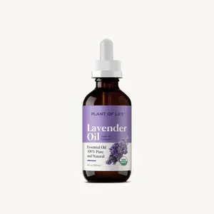 Plant of Life Lavender Oil 100% Pure Essential Oil for Calming Aromatherapy and Better Sleep - Healthcare, Healthy