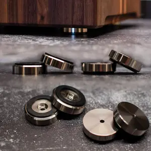 Stainless Steel Cutting Board Feet (Large 1.5" Diameter)