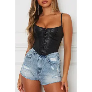 Scoop Neck Spaghetti Strap Cami