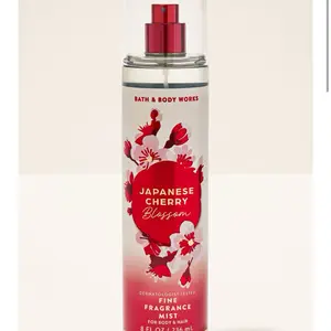 Bath & Body Works Japanese Cherry Blossom Fine Fragrance Mist for Body & Hair 8 fl oz Dermatologist Tested