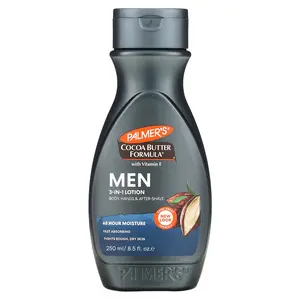 Palmer's Cocoa Butter Formula® with Vitamin E, Men, 3-In-Lotion, 8.5 fl oz (250 ml)