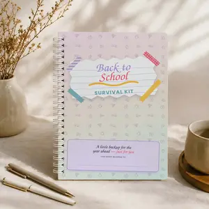 Back to School New Semester Send-Off Gift for College Students - DIY Spiral-Bound Gift Card Book Holder