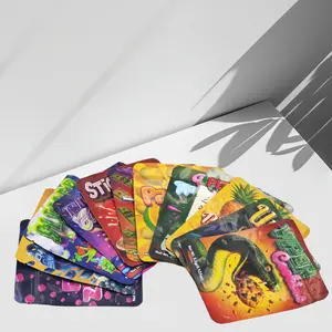 100PCS Zipper Bags Ultra Light, Leak-Proof  Reusable! Comes in 12 random cartoon styles great for makeup, gifts, snacks, or party favors. Foldable design fits anywhere. A year's supply of cute storage! Perfect for Christmas, Valentine's Day  everyday use.