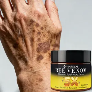 Bee Venom Skincare Cream, Moisturizing and Smoothing, Gentle Formula, Reduces the look of age spots, Suitable for All Skin Types