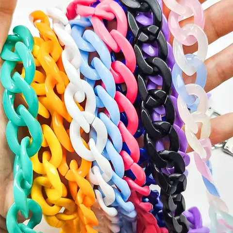 Blush Acrylic Luxe Bag Chain, Bag Chains for Handbags, 40cm/60cm/120cm, Multi-Use Handle, Versatile Strap & Decor, Keychain, Bag Buckle, DIY Jewelry Accessories, Multifunction Straps, Versatile Travel Accessory, Handbag Accessory, Purse Accessories