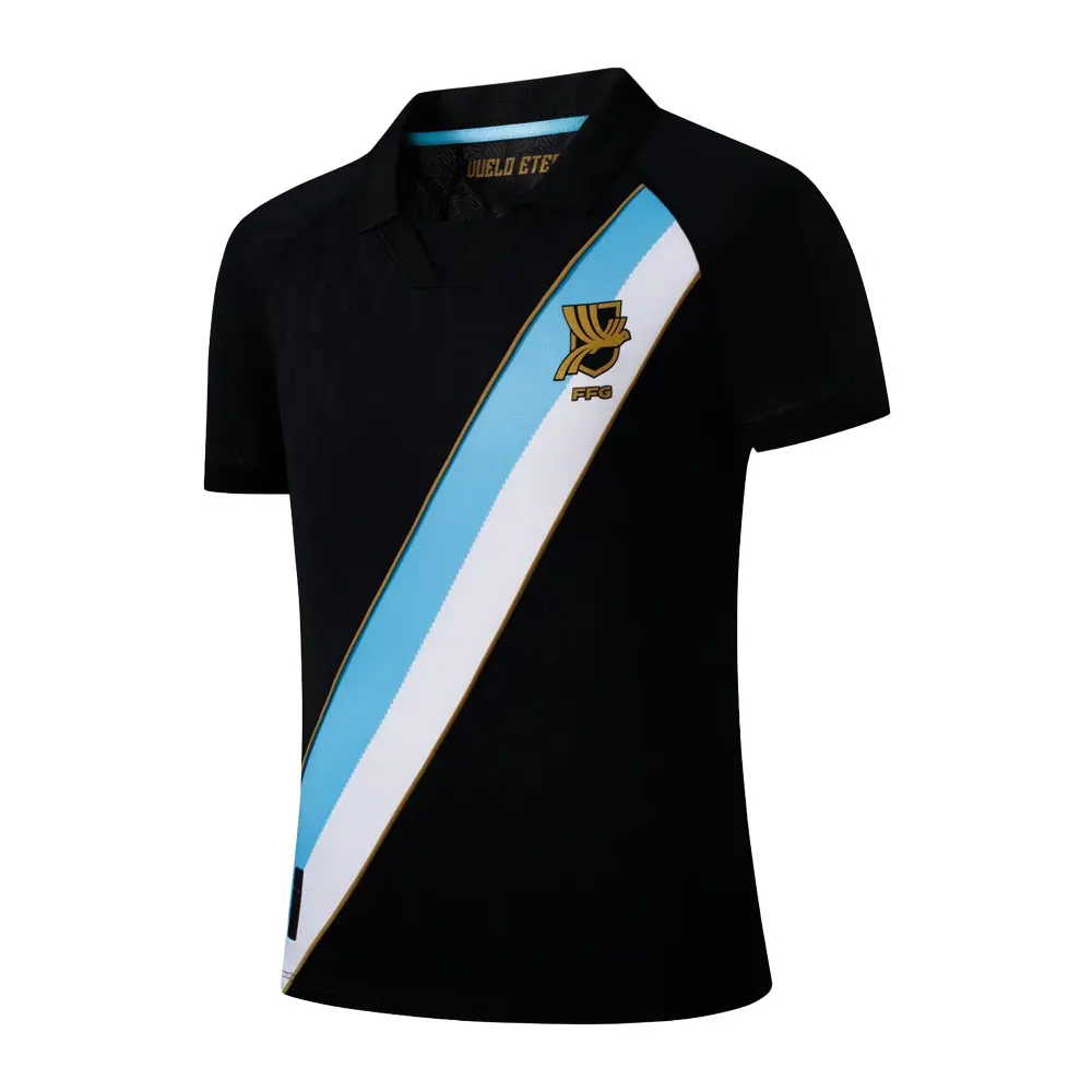2026 Guatemala National Team Away Short Sleeve Jersey Soccer Jersey Fans Version Black