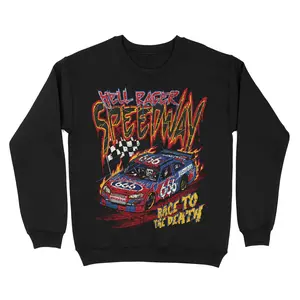 Hell Racer - Crewneck Sweatshirt Graphic