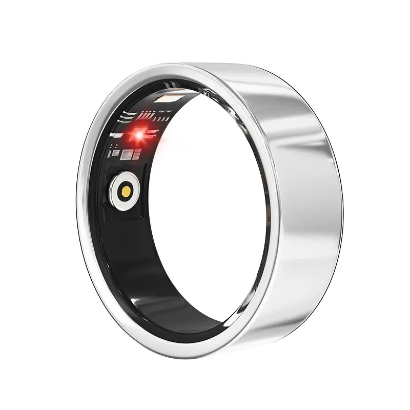 Smart Ring Sleep Heart Rate Blood Oxygen Exercise Step Sleep Monitor Bluetooth Remote Control