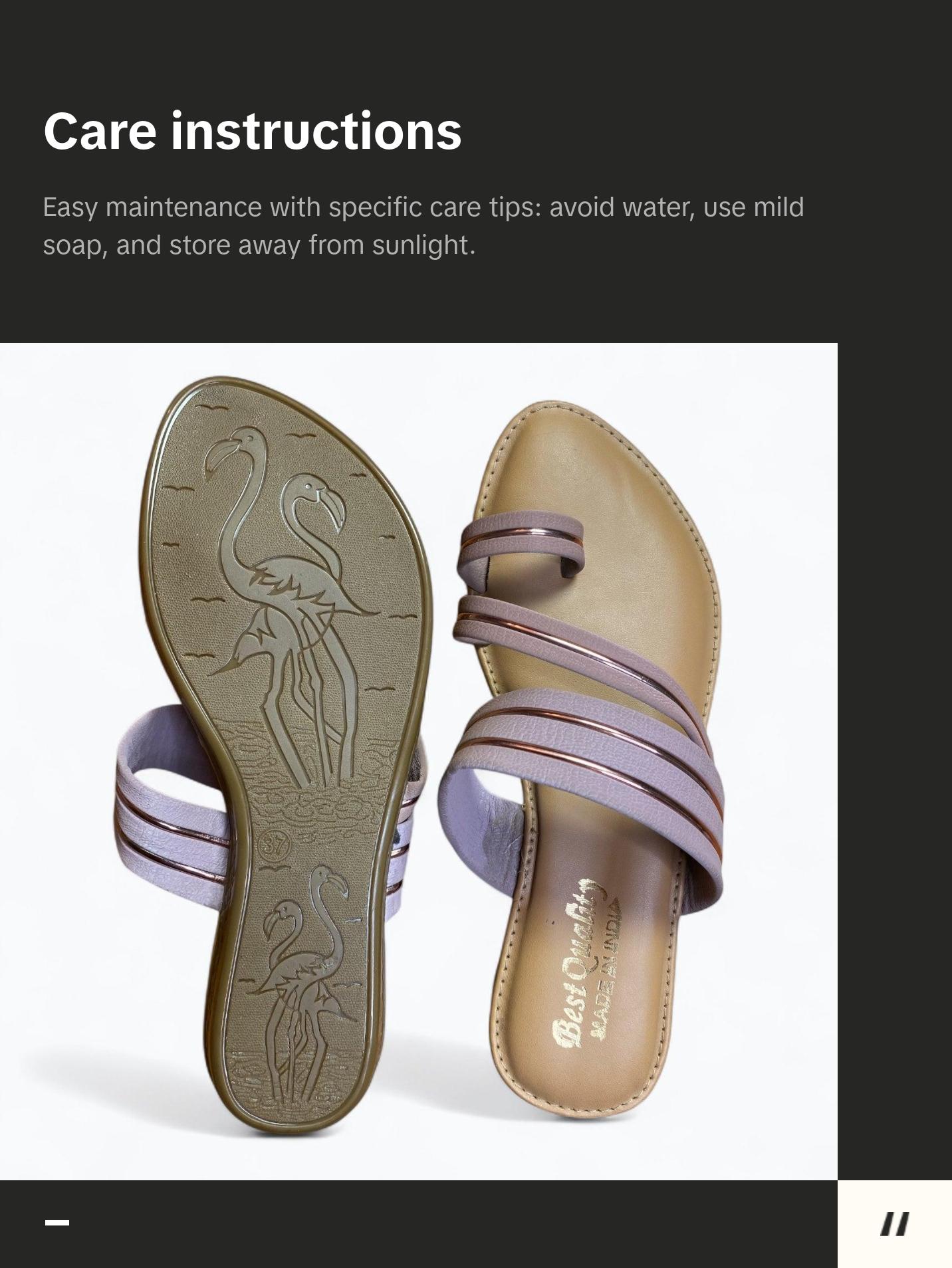 Best quality toe-ring Kolhapuri sandals