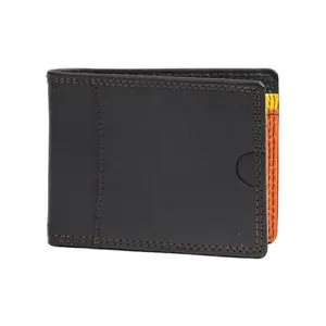 AR Allure Pilot Eclipse BiFold Wallet for Men - Genuine Leather with RFID Protection, Waterproof & Lightweight