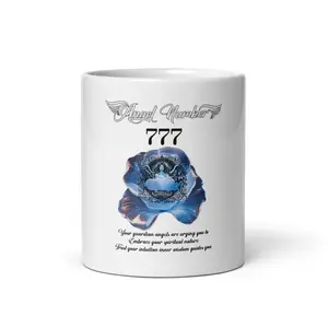 Angel Collection/Angelic - Coffee Cup/Angel Number 777 Message & Graphics