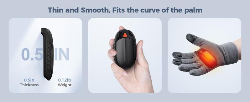AI Hand Warmers Rechargeable 2 Pack, AI Temperature Control Pocket Size Electric Handwarmers, Quick Charge Portable Hand Warmer Great Gift for Christmas Outdoors, Hunting, Golf, Camping AI Hand Warmers Rechargeable 2 Pack, AI Temperature Control Pocket Size Electric Handwarmers, Quick Charge Portable Hand Warmer Great Gift for Christmas Outdoors, Hunting, Golf, Camping