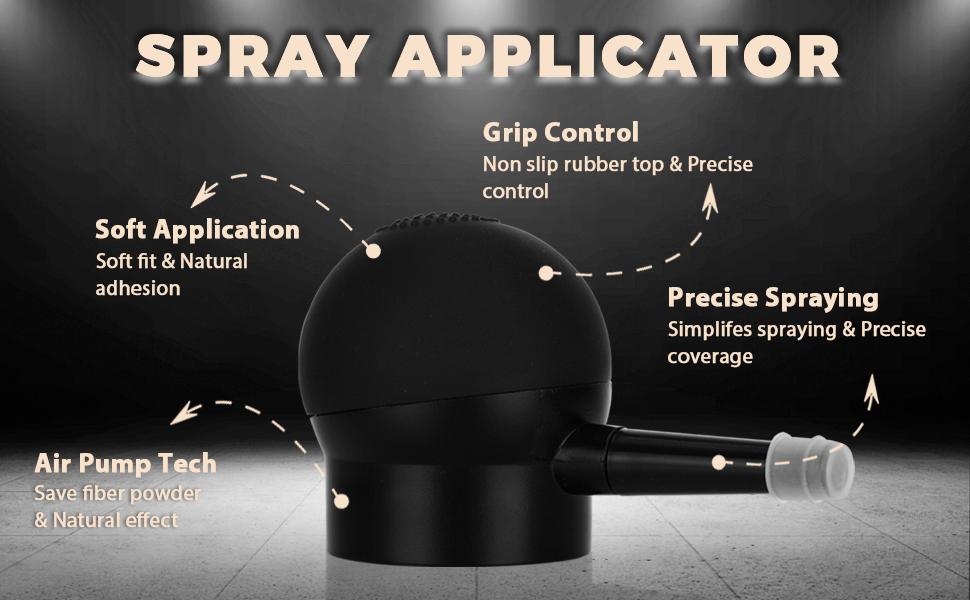 Hair Building Fibers with Spray for Men Hair Thickening Powder Natural Look Professional Hair Styling Texture Powder for Haircare(Black) Hair Building Fibers with Spray for Men Hair Thickening Powder Natural Look Professional Hair Styling Texture Powder for Haircare(Black)