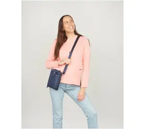 IHKWIP North/South RFID Wallet Crossbody with Card Case