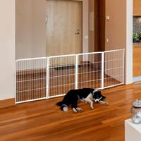 Up to 111" W x 32"H【3 Panels + 1 Door】