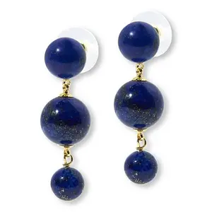 Connie Craig Carroll Jewelry Gwynnie Gemstone Bead Drop Earrings