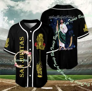 Camisas De San Juditas Tadeo Jersey, Sanjuditas Baseball Jersey, Gift Sanjudas Tateo Mexcico Jersey for Men and Women, Baseball Jersey Style
