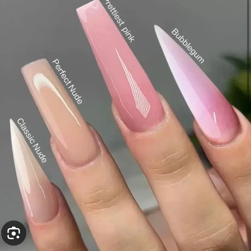 V Beauty Pure Acrylic Powder for nails 1.5oz each color- 4 colors to pick