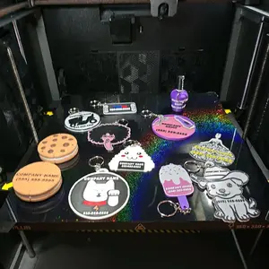 Advertising keychains