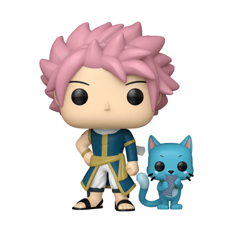 Funko Pop! Fairy Tail: 100 Years Quest – Natsu with Happy #2285 DMG