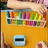 21-Piece Color Challenge Bottle Puzzle Game Set, Family Fun Game for Memory & Logic Training, Includes 21 Colored Bottles, Perfect for Family Parties