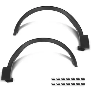 Front Left+Right Fender Flare Wheel Arch Molding Fit For 2016-2019 Ford Explorer