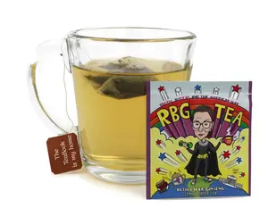 Ruth Bader Ginseng (RBG): Organic Lemon Ginseng Green Tea (Caffeinated)