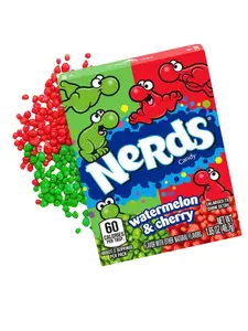 Nerds Watermelon & Cherry Candy Boxes | NYC Bodega Candy | Retro Crunchy Candy | 1.65oz Candy Boxes | 8 Pack or 12 Pack – NY Snack Pantry