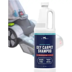 Carpet Cleaner Solution for Pets - Pet Stain Remover, Use In Any Carpet Shampooer Machine - Deep Cleaning For Everyday  Odor  Couch, Upholstery, and Rugs